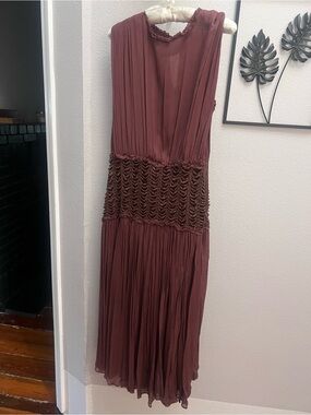 Zara | Dresses | Zara Sheer Blue Flowy Dress | Poshmark